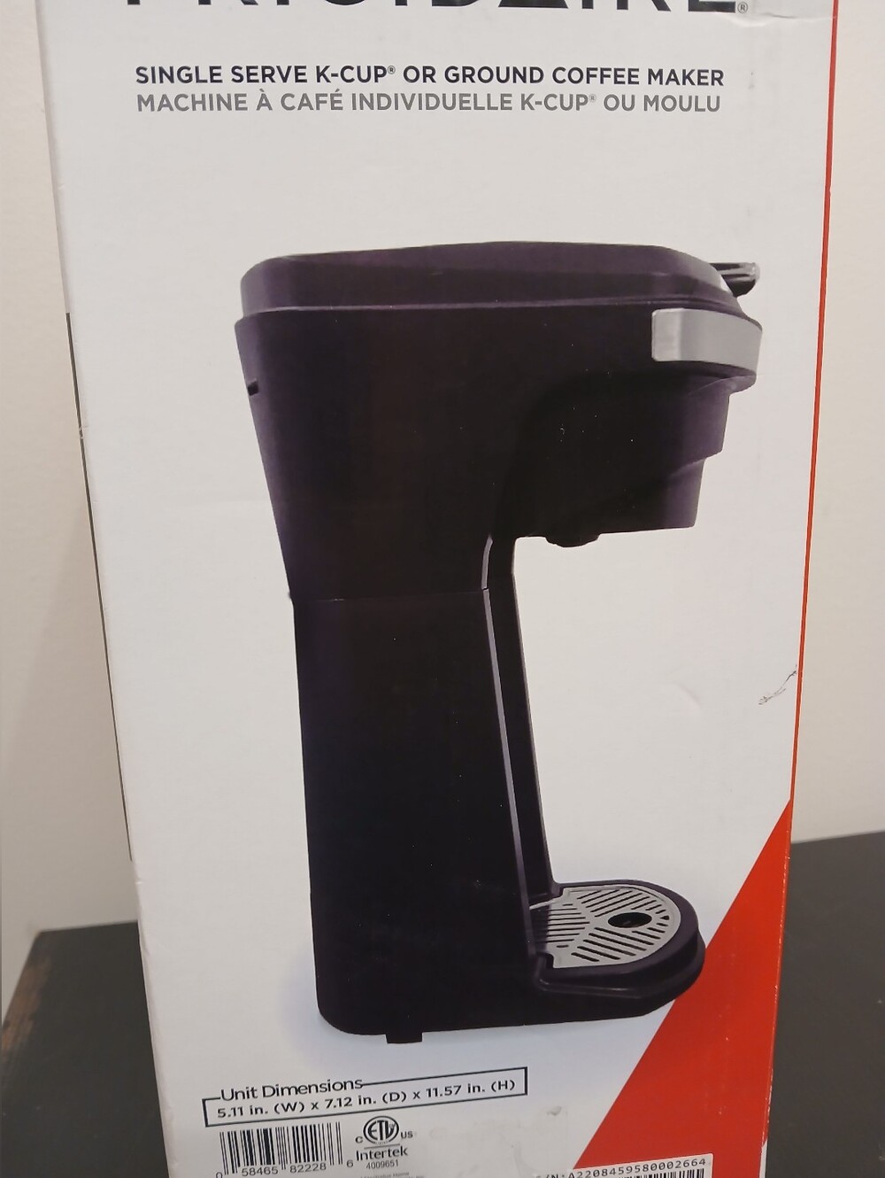 Frigidaire 2 In 1 Coffee Maker K Cup And Ground Coffee - Picture 2 of 8